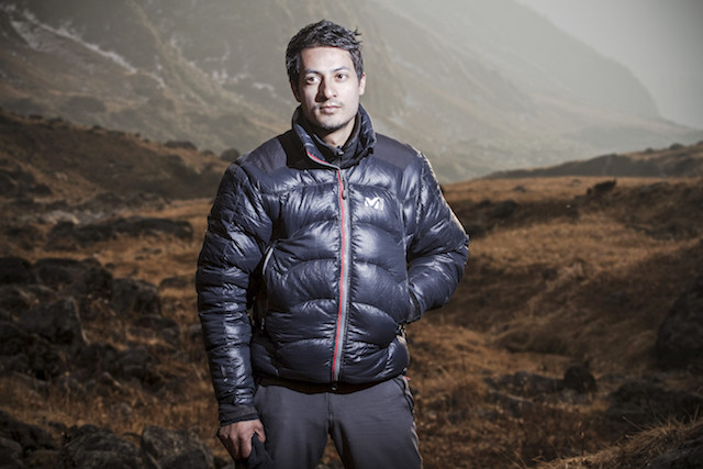 Indian entrepreneur Apoorva Prasad, pictured in an unexplored valley in the Indian Himalayas, is a multimedia journalist, photographer and writer, and an experienced rock climber and mountaineer The Outdoor Journal/Anant Raina