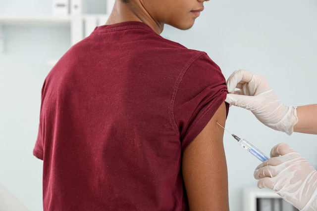 Biontech/Pfizer has submitted an application to the EMA for its vaccine designed for people aged 12-15 years old Shutterstock