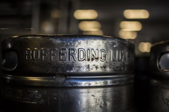 Brasserie Nationale began exporting its Bofferding brand to the US in 2014 Gaël Lesure/archives