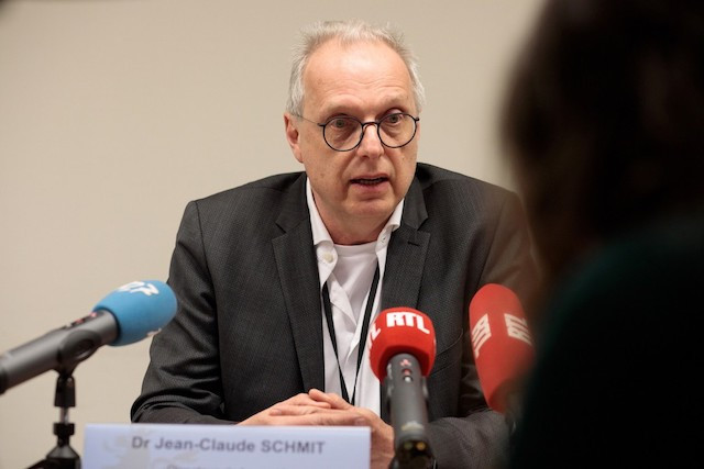 Luxembourg health director Jean-Claude Schmit, pictured, says the risk of an epidemic in Luxembourg is moderate Matic Zorman