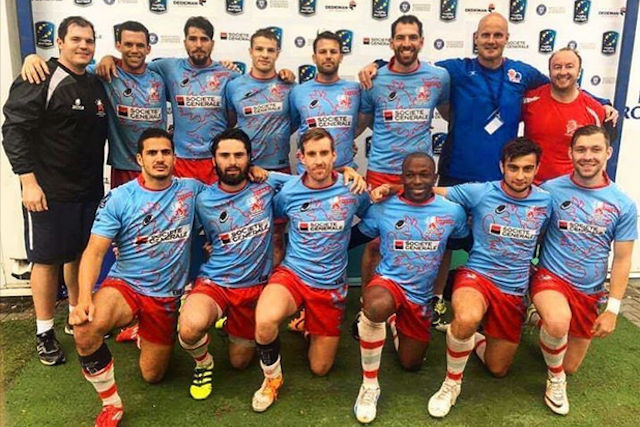 Luxembourg’s national 7s rugby team, pictured, finished fourth in the second leg of the European Sevens Trophy Luxembourg Rugby Federation