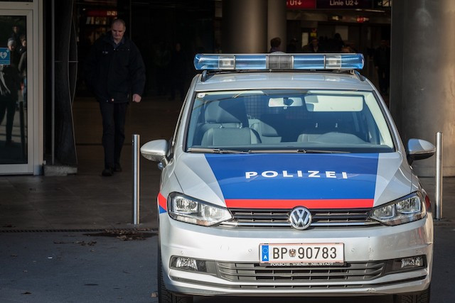 Stock photo of an Austrian police car Shutterstock