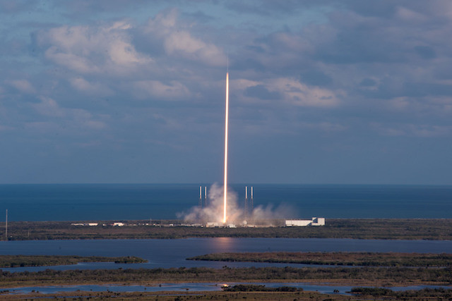 GovSat-1 launch, 31 January 2017 SpaceX