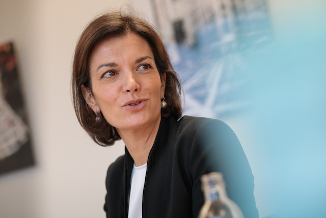 LuxSE deputy CEO and founder of the Luxembourg Green Exchange Julie Becker is pictured in this January 2019 archive photo Matic Zorman
