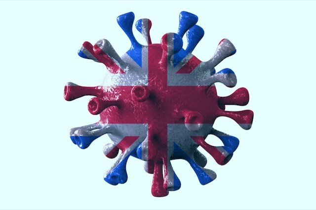 According to the latest published figures, the so-called "British" variant represents 65% of new infection cases in Luxembourg Shutterstock