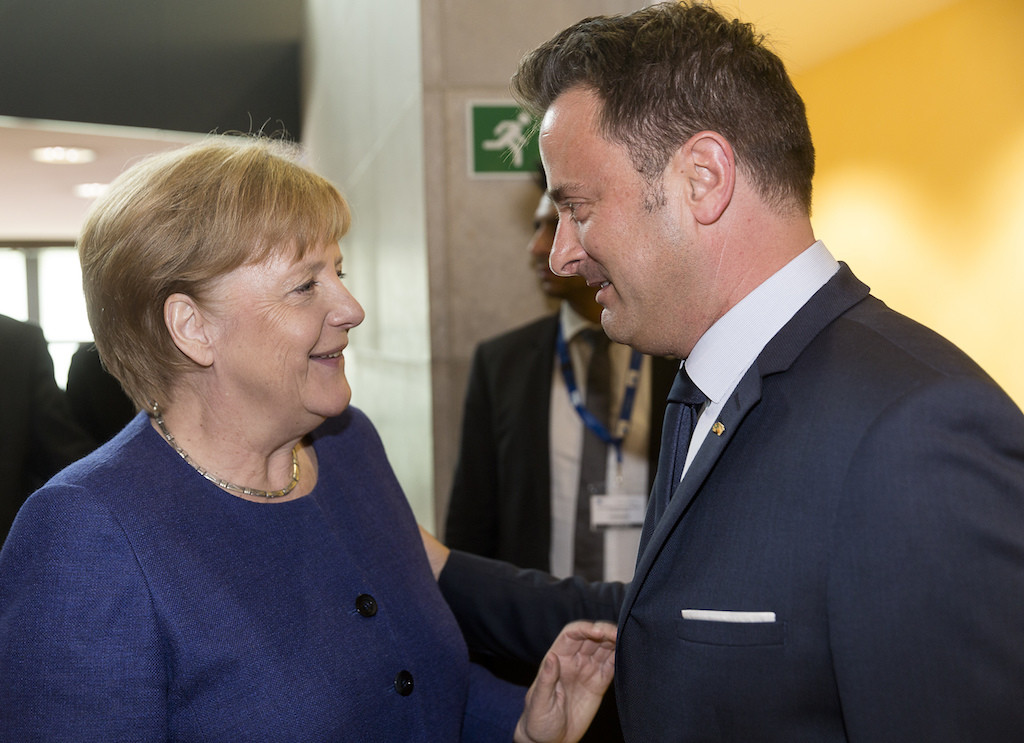 Luxembourg prime minister Xavier Bettel said the EU mini-summit on migration in Brussels was not about the survival of German chancellor Angela Merkel. SIP/Thierry Monasse
