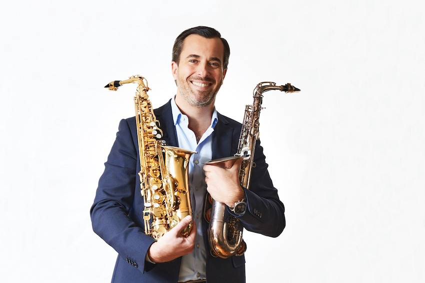 Jean-Pierre Schmit is quite attached to his saxophones Andrés Lejona/Maison Moderne