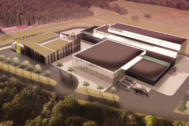 An artist's impression of the new OCSiAl facility in Differdange OCSiAl