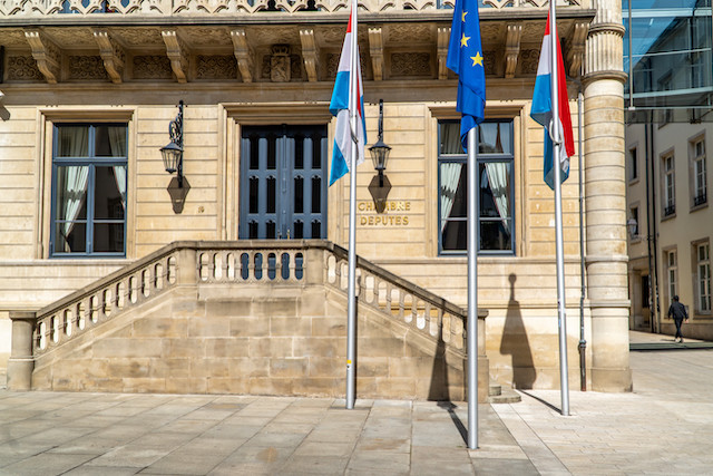 Illustration photo shows Luxembourg's parliament building Shutterstock