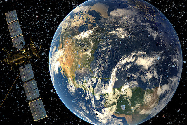According to the ESA, there are 128 million debris objects measuring 1mm-1 centimetre in earth's orbit Shutterstock
