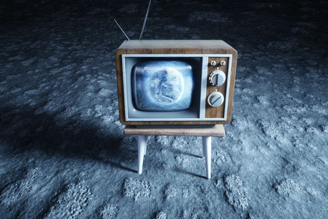 An estimated half a billion people tuned in to watch the moon landings on television in late July 1969. But, what about those who didn’t have access to one? Shutterstock