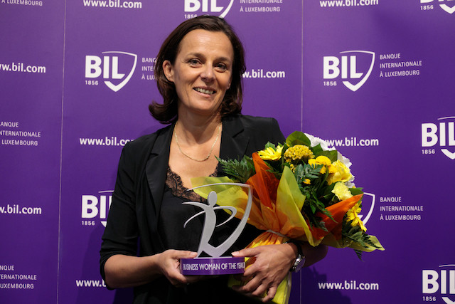 Stéphanie Jauquet, pictured, was crowned tenth business woman of the year in Luxembourg, 5 June 2019 Matic Zorman