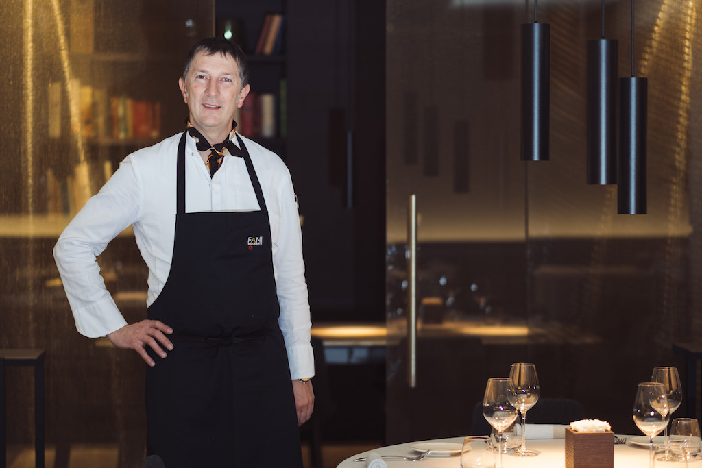 Roberto Fani, pictured for Explorator in February, was awarded chef of the year in the 2019 Belux Gault & Millau restaurant guide Sebastien Goosens