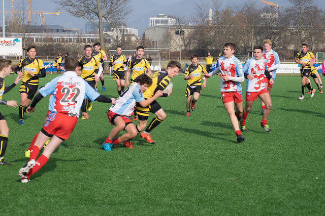 , Luxembourg was rewarded for tenacious tackling and courageous try line defence. RCL