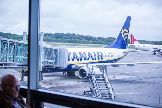 2016 archive photo of a Ryanair plane in Luxembourg Benjamin Champenois