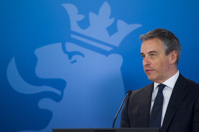 Luxembourg education minister Claude Meisch, pictured, announced new measures to support learners, parents and teachers during the extended confinement period on 2 April 2020. SIP/Jean-Christophe Verhaegen