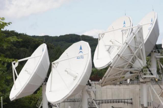 The number of TV households served by Luxembourg-based satellite operator SES reached 351 million in 2017 Luc Deflorenne/archives