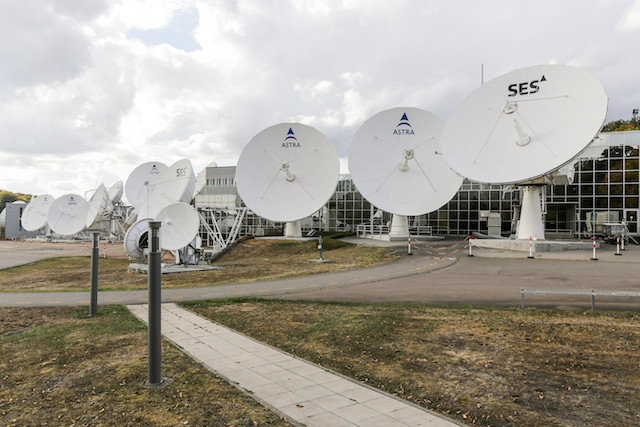 The SES HQ in Betzdorf, Luxembourg Romain Gamba