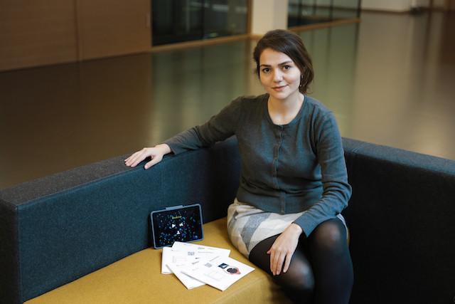 Tahereh Pazouki, pictured, developed MaGrid as part of a doctoral research project while studying at the University of Luxembourg Romain Gamba/archives