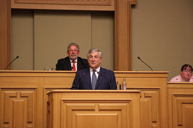 European parliament president Tajani faced some tough questions at the chamber of deputies in Luxembourg on Tuesday 28 June. Chambre des députés