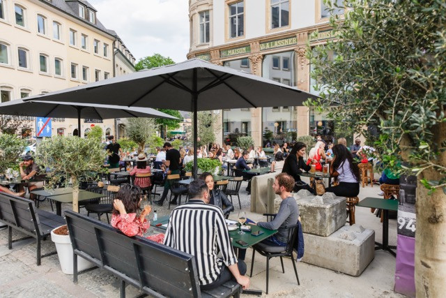 Bazaar's terrace pictured on 27 May 2020  Romain Gamba/Maison Moderne
