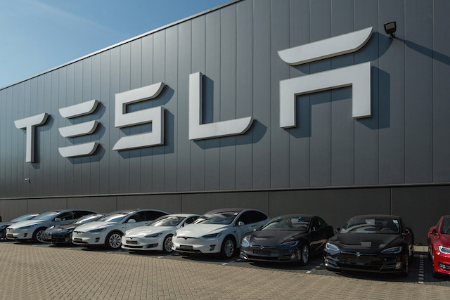Tesla Motors Assembly Plant in Tilburg, Netherlands Shutterstock