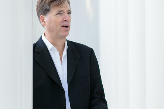 David John Pike, pictured, will release a new recording with the Gryphon Trio performing Beethoven in January Matic Zorman