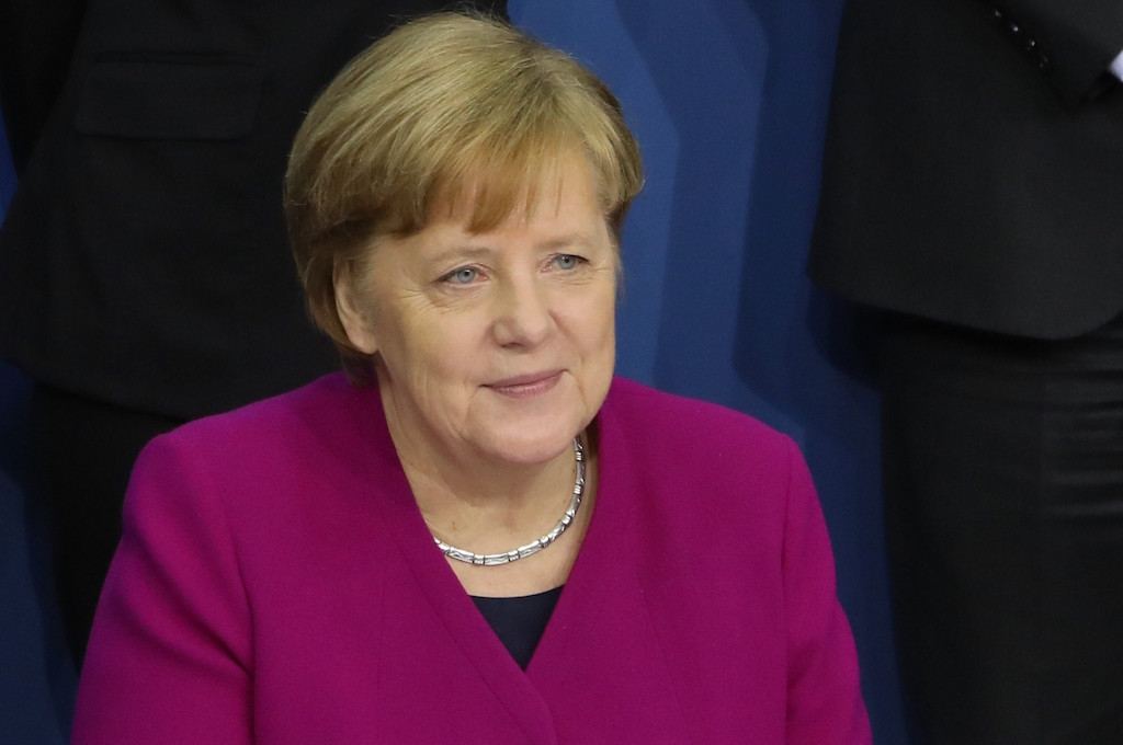 Angela Merkel has said the EU is resolved to defend its trade interests. Sandro Halank/Wikimedia Commons