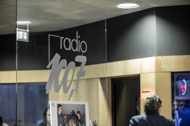 Archive photo shows the studios of Radio 100,7 Maison Moderne/Jan Hanrion