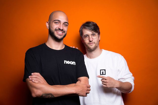 Neon Marketing Technology co-founders Karim Youssef and Misch Strotz Neon Marketing Technology
