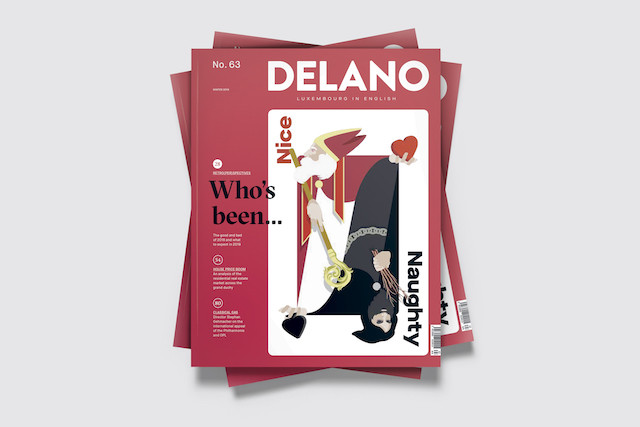 The Winter 2019 edition of Delano magazine, on newsstands Wednesday Maison Moderne