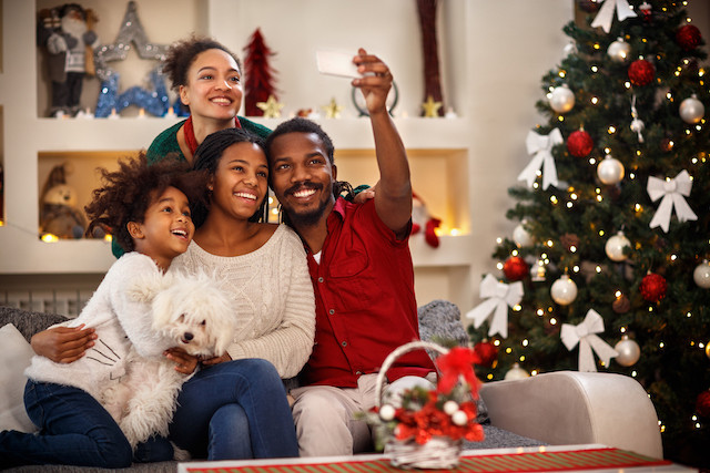 The rituals associated with Christmas traditions can help us to stay positive Shutterstock