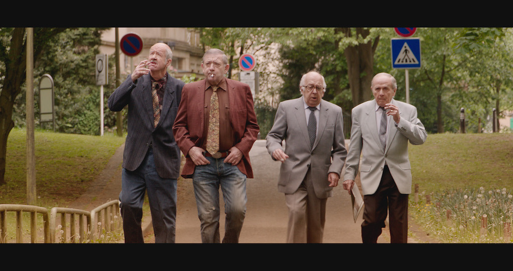 Marco Lorenzini, André Jung, Fernand Fox and Paul Greisch are the rebellious pensioners in Andy Bausch’s “Rusty Boys”  PTD