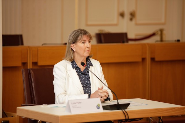 Luxembourg City mayor Lydie Polfer says problem can only be solved by working together Romain Gamba