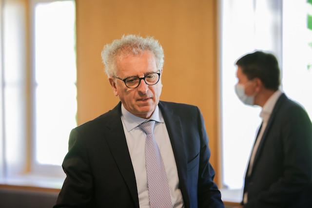 July 2020 photo shows Luxembourg finance minister Pierre Gramegna Romain Gamba/archives