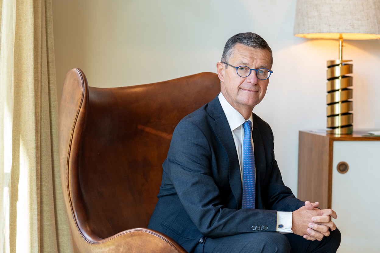 “We are willing to say 'no’ to services we don’t master to ensure long-term relationships based on what we do best,” says Michel Buysschaert, group CEO of Delen Private Bank, during an interview on 25 February 2026. Photo: Delen Private Bank