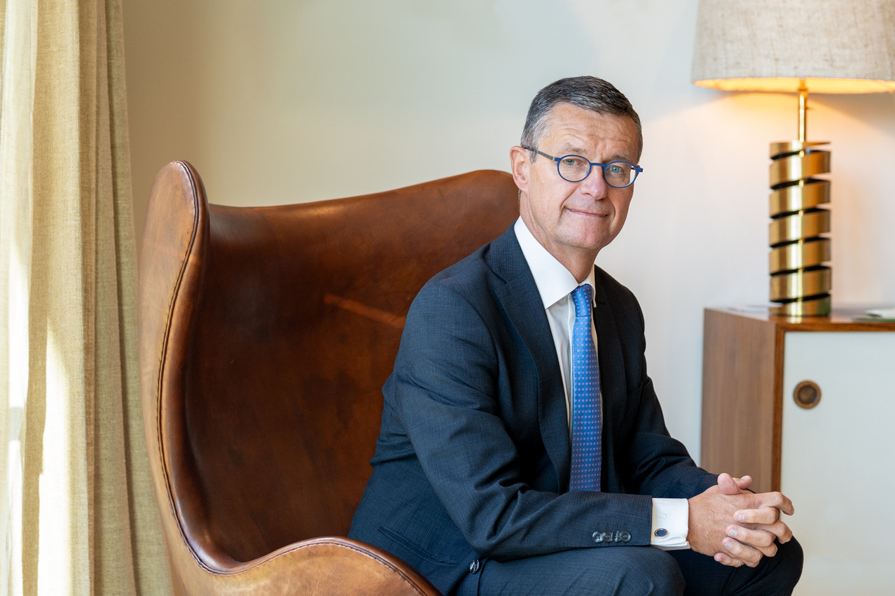 “We are willing to say 'no’ to services we don’t master to ensure long-term relationships based on what we do best,” says Michel Buysschaert, group CEO of Delen Private Bank, during an interview on 25 February 2026. Photo: Delen Private Bank
