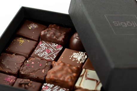 Avec sa marque Sigôji, disponible au Luxembourg chez Ochocolats, Euphrasie Mbamba a remporté le titre de «Chocolatier de l’année» en 2019. (Photo: Romain Gamba / Maison Moderne)