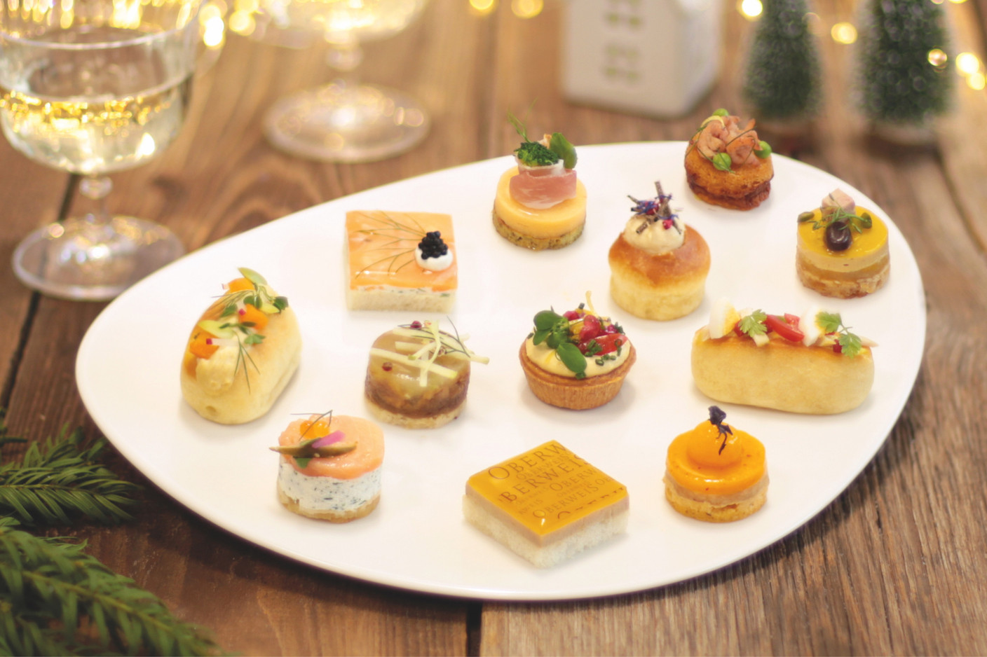Assortment of appetizers © Maison Oberweis