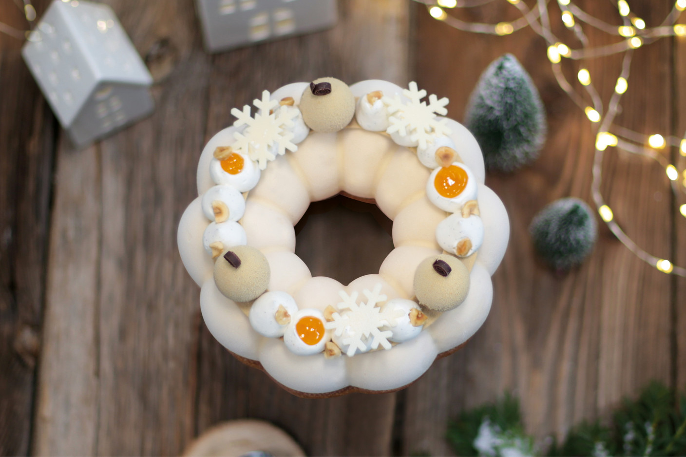 Frozen Christmas Wreath © Maison Oberweis