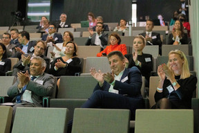 300 people, including 50 in person, attended the Horizon conference. (Photo: Nelson Coelho/Deloitte Luxembourg)