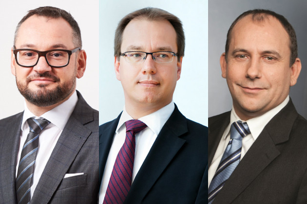 Dr. Marc Sniukas – Director – Innovation, Patrick Laurent – Technology & Innovation Leader, Jean-Pierre Maissin – EMEA FSI Analytics Leader Photo : Deloitte Luxembourg