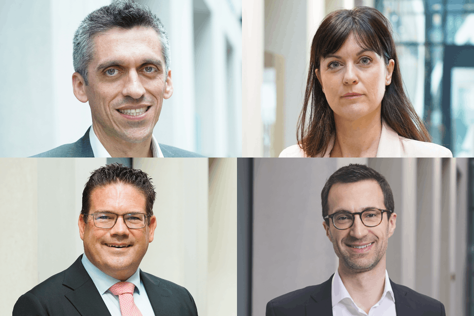 Sergio Venti, Francesca Messini, Bernhard Bittner & Sylvain Crepin, Partners at Deloitte Luxembourg Photo: Deloitte Luxembourg