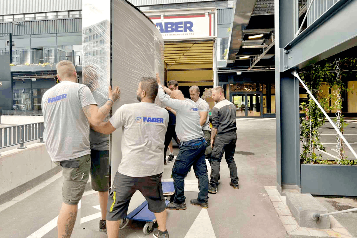 Institutional, corporate and premium projects: Faber confirms its expertise in complex removals in 2025. Photo: Déménagements Faber