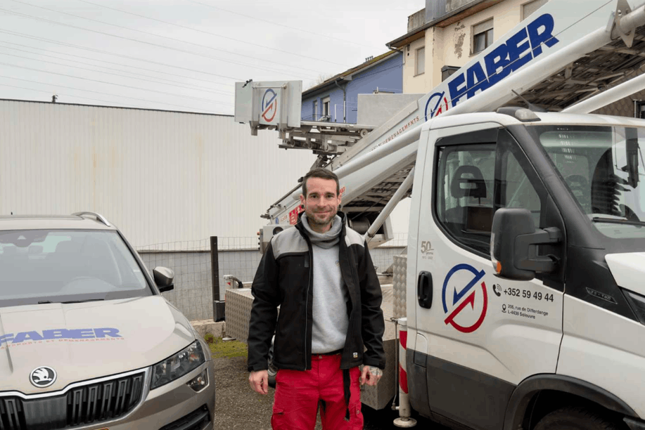 Déménagements Faber accueille Julien et renforce ses équipes opérationnelles en 2026. (Photo: Déménagements Faber)