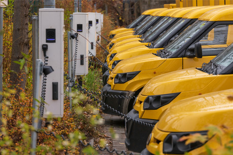 DHL Express va accueillir 8 camionnettes 100% électriques au Luxembourg en septembre. L’ambition est de livrer la capitale uniquement avec des véhicules électriques. (Photo: Shutterstock)