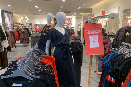 Nombreux sont les détaillants à proposer des remises, un phénomène qui n’est pas lié au contexte sanitaire mais aux pré-soldes. (Photo: Paperjam)