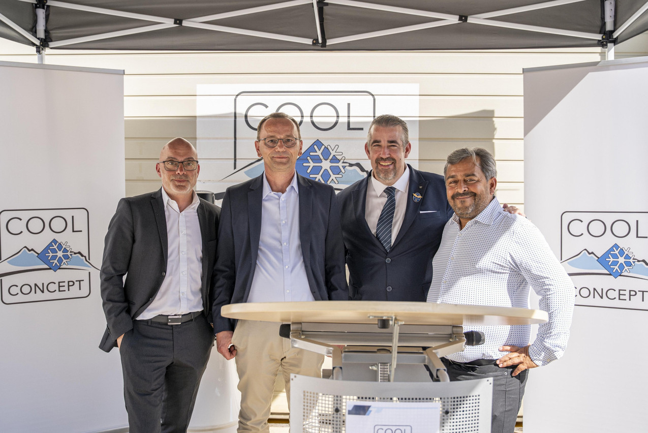Carlos Ferreira, Alex Vuillaume, Padilla Pierre Victor et Antonio Caiado. (Photo: Cool Concept)