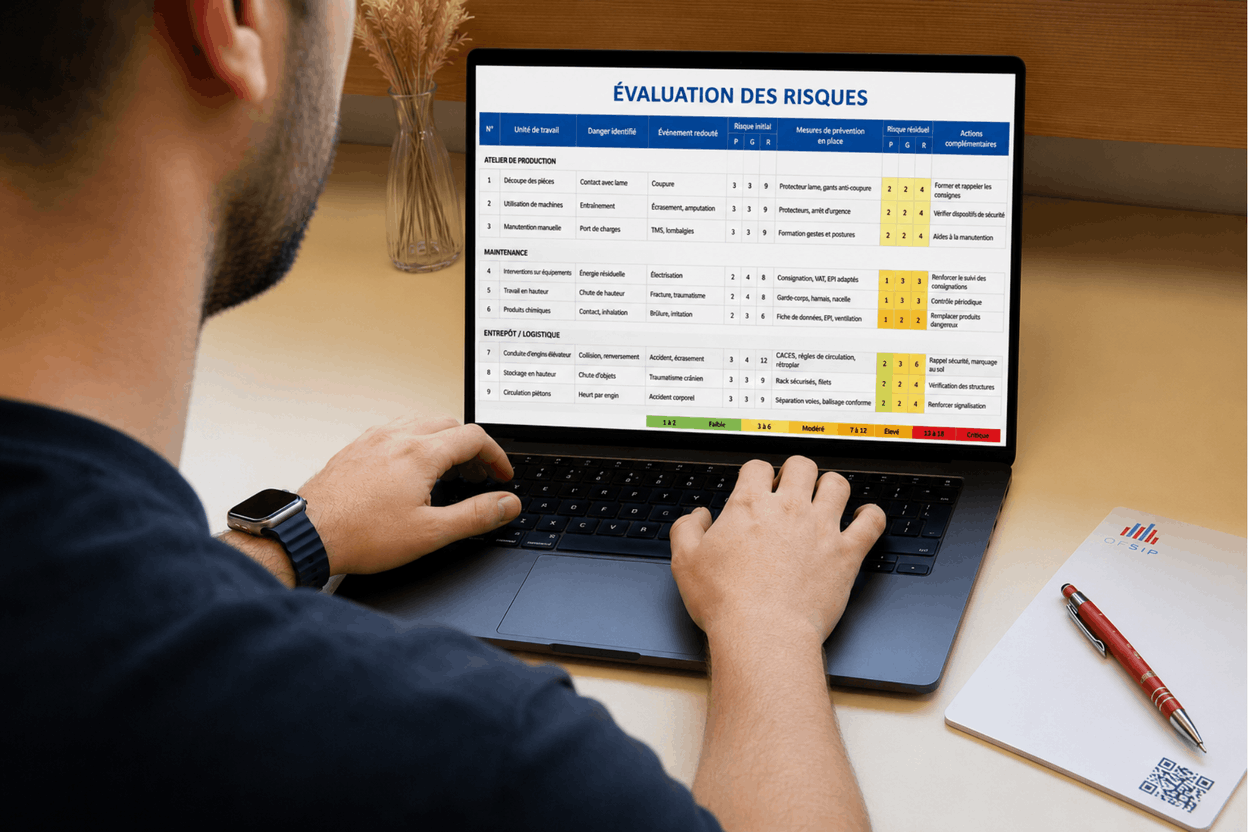 The external Designated Worker plays a central role in identifying risks, monitoring preventative measures and supporting organisations in their occupational health and safety initiatives. (Photo: © OFSIP S. à r. l.)