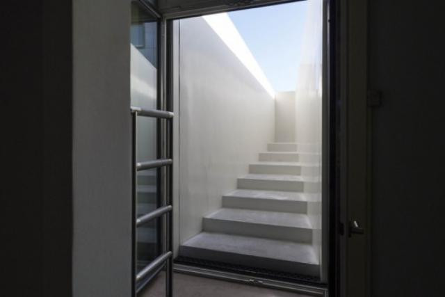 L'installation Beautiful Steps vue de l'intérieur du Casino Luxembourg (Photo: Lang/Baumann)